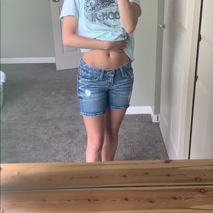 BKE jean shorts